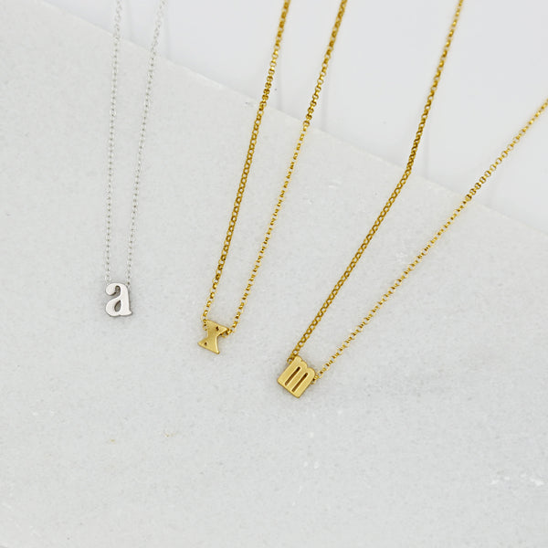 The Black Bow Sadie 14k Yellow Gold Satin Script Initial Necklace Letter V  - 30 Inch - Walmart.com
